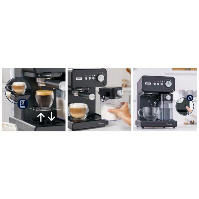 Cafetera Oster Express 15 Bares Black (EM6604BAR)