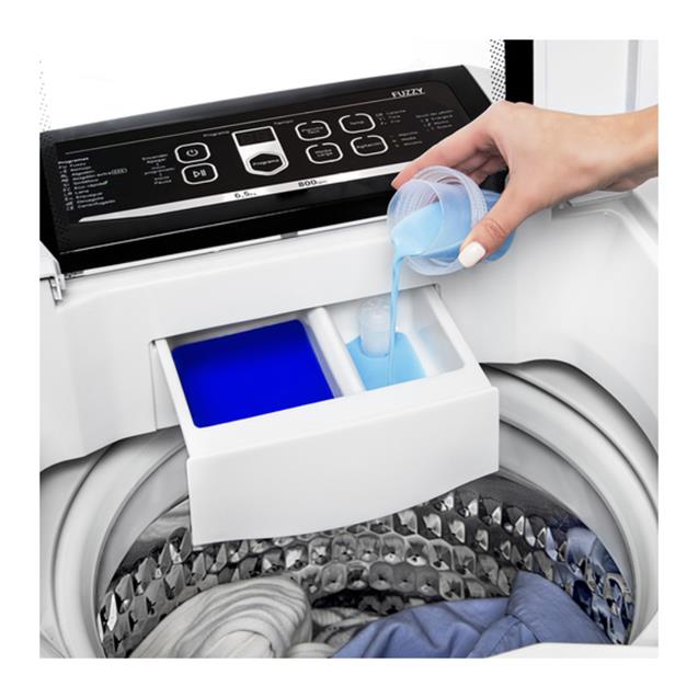 Lavarropas Drean carga superior Fuzzy 6.5 kg 800 rpm blanco (LSDR0680TB0)