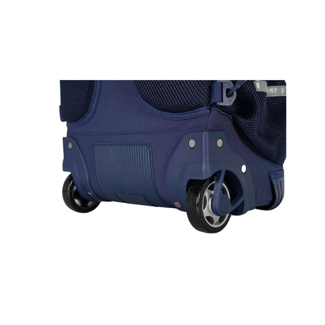 Mochila Elf Con Carro Azul (6465B)