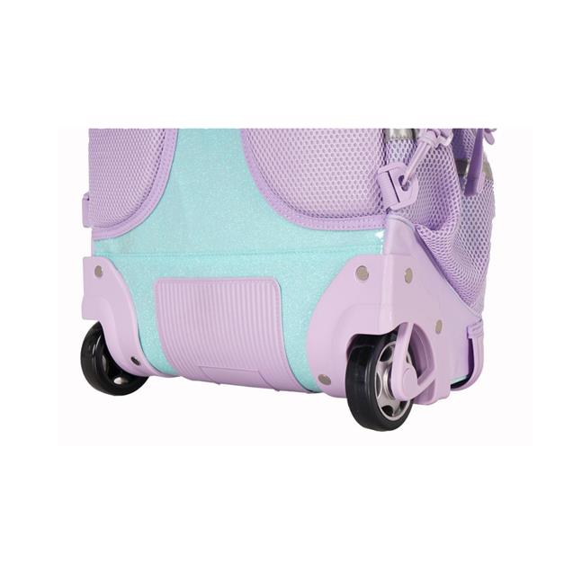 Mochila Elf Con Carro Violeta (6466A)