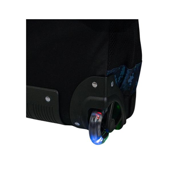 Mochila Elf Con Carro Azul (6468A)