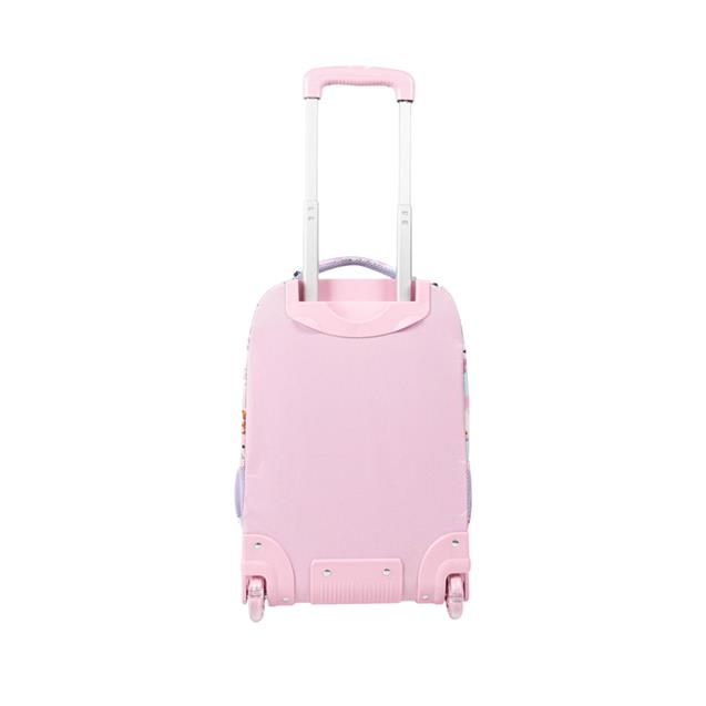 Mochila Elf Con Carro Rosa (6468B)