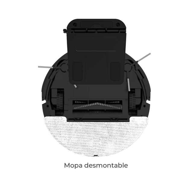 Aspiradora Smartek Ava Evolution Wi-Fi Robot 3en1