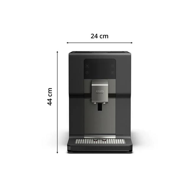 Cafetera Krups Super Auto Intuition Preference 15 Bares Touch + Lechero (EA875U10)