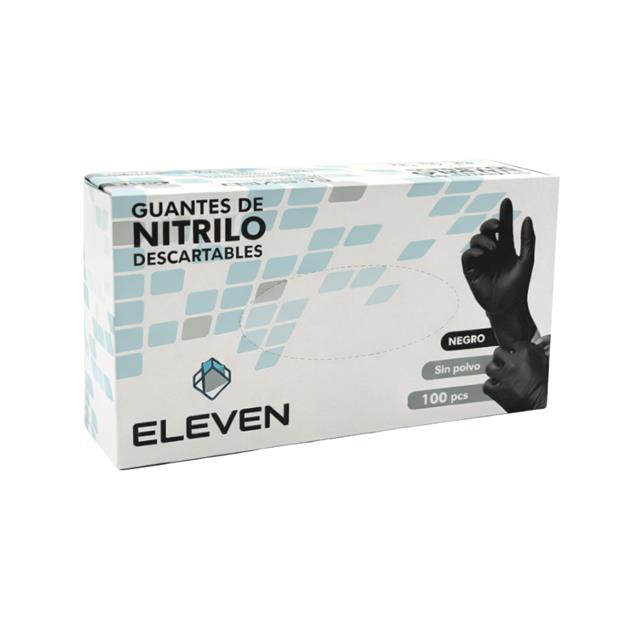 Guantes de Nitrilo Negros XL – Pack x10 Cajas de 100 Unidades
