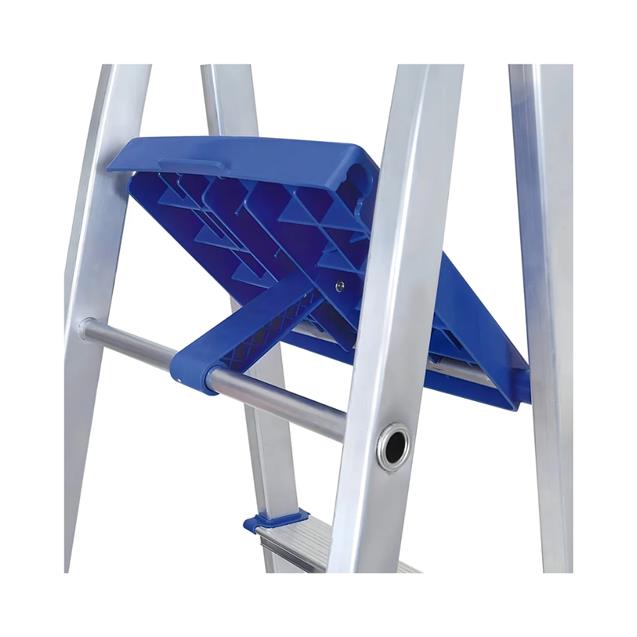 Escalera Mor 8 Escalones Aluminio 1.94 Mts (5106)