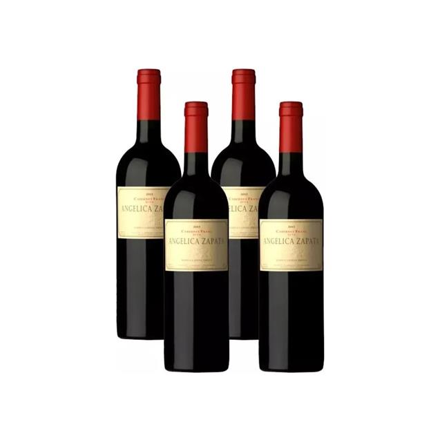 Caja Vino Angelica Zapata Cabernet Franc Alta 4x750cc