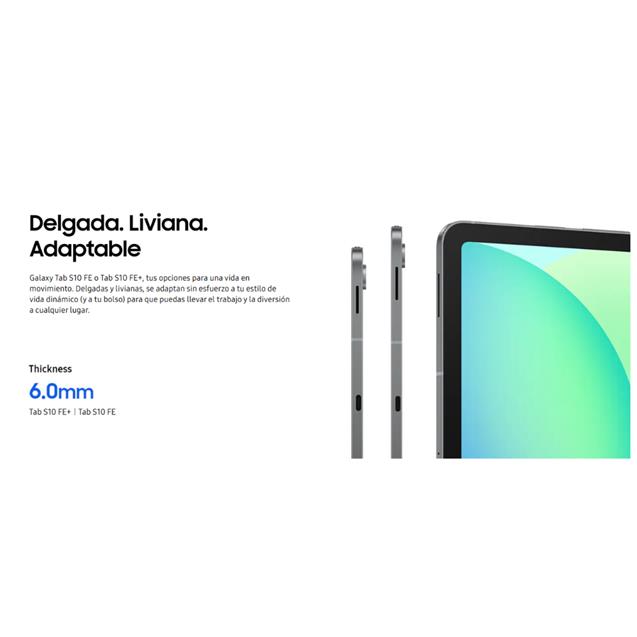 Tablet Samsung Galaxy Tab S10 FE+ 13.1" 8GB 128GB Gray