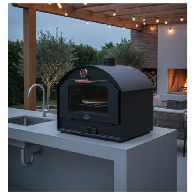 Horno Agni Con Bandeja y Parrilla Enlosada (H-500)