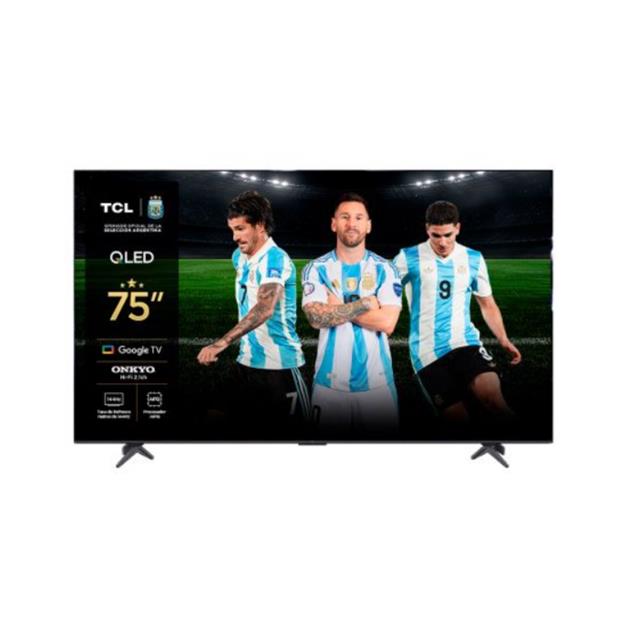 Smart TV QLED TCL 75" 4K Google TV (75P8K-F)