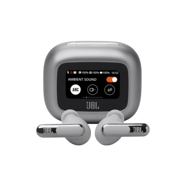 Auricular Jbl Live Beam 3 Tws Silver