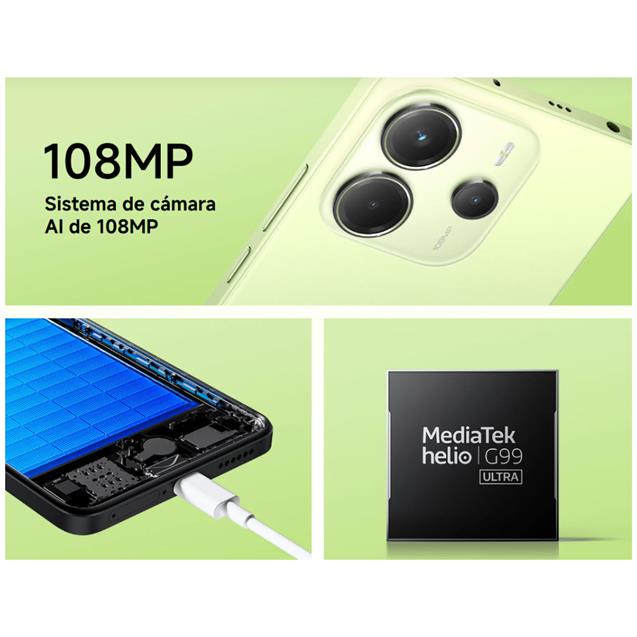 Celular Xiaomi Redmi Note 14 6GB 128GB 4G Ocean Blue