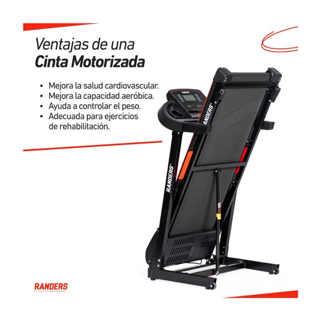Cinta Motorizada Randers 16km/H 110 Kg  (ARG-466)