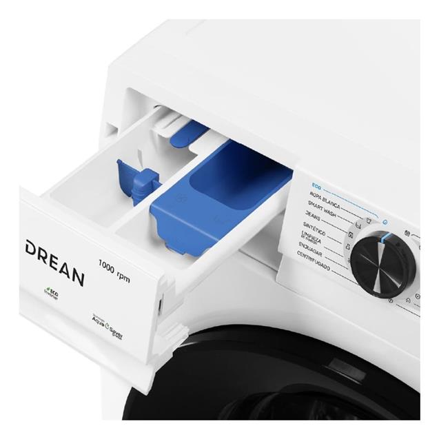 Lavarropas Drean Carga Frontal Inverter 7,5 kg 1000 RPM Blanco ( LFDR0710ISB0)