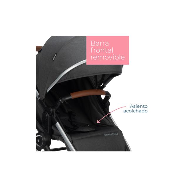 Coche Romanzo Infanti Negro (3477)