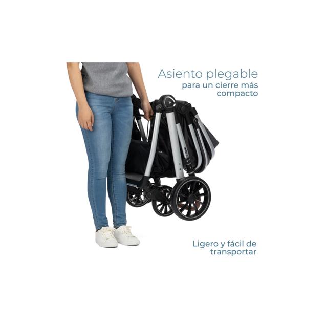 Coche Romanzo Infanti Negro (3477)