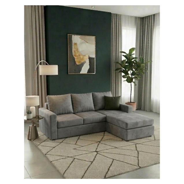 Sillón Turin 2.20 X 0.90 + Comodín Movil Angus Gris