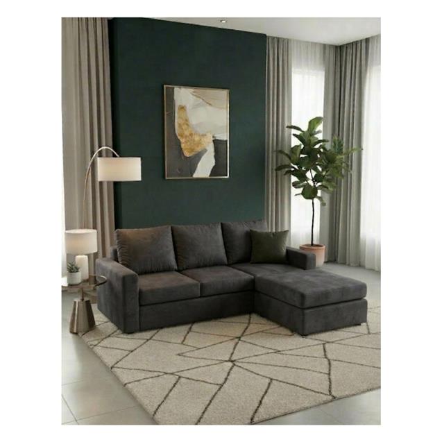 Sillón Turin 2.20 X 0.90 + Comodín Movil Angus Grafito