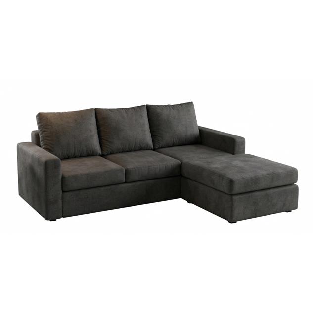 Sillón Turin 2.20 X 0.90 + Comodín Movil Angus Grafito