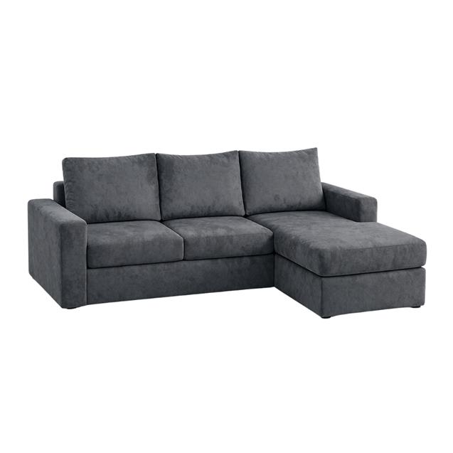 Sillón Turin 2.20 X 0.90 + Comodín Móvil Angus Grafito