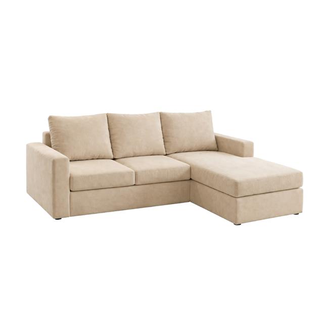 Sillón Turin 2.20 X 0.90 + Comodín Móvil Cotton Natural