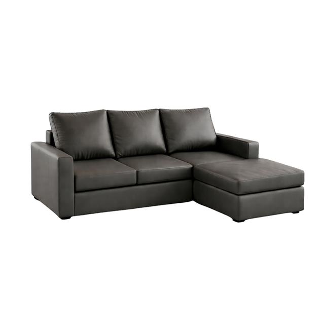 Sillón Turin 2.20 X 0.90 + Comodín Móvil Nova Gris Oscuro