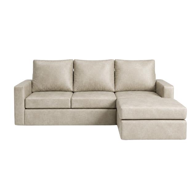 Sillón Turin 2.20 X 0.90 + Comodín Móvil Nova Hueso