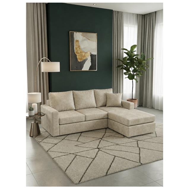 Sillón Turin 2.20 X 0.90 + Comodín Móvil Nova Hueso