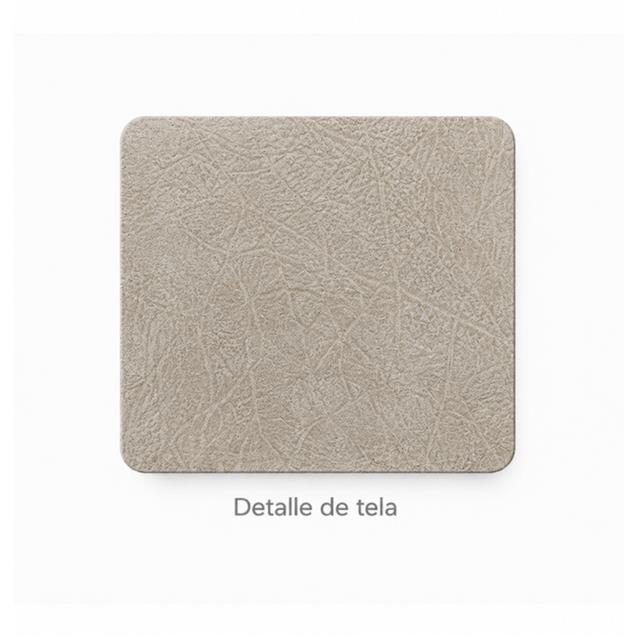 Sillón Turin 2.20 X 0.90 + Comodín Móvil Nova Hueso
