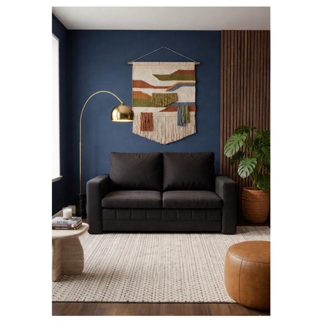 Sofa Cama Lema 1.50 X 0.90 Cotton Negro