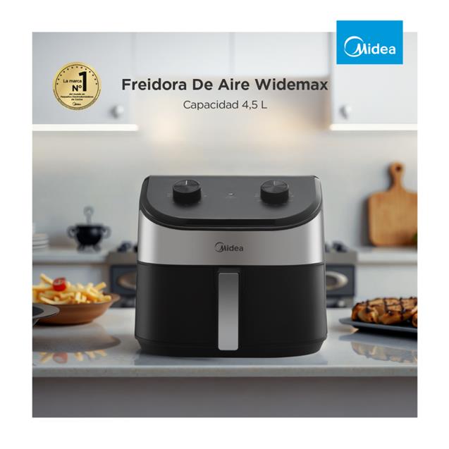 Freidora Midea Mecánica 4.5lts Negro (MW45BAR1)