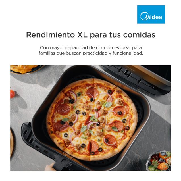 Freidora Midea Mecánica 4.5lts Negro (MW45BAR1)