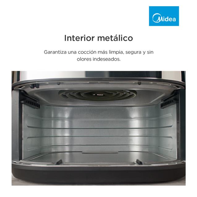 Freidora Midea Mecánica 4.5lts Negro (MW45BAR1)