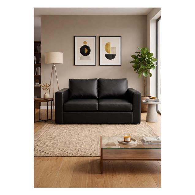 Sillón Turin Clásico 1,60 X 0,90 Nova Negro