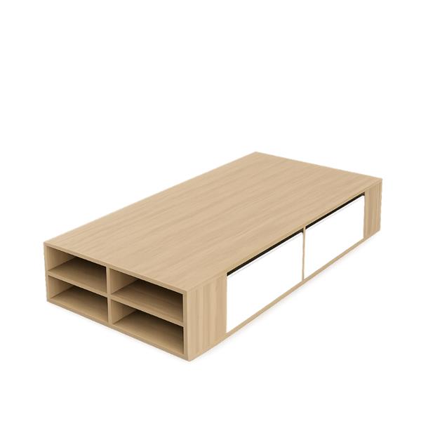Box De Cama Tables Minimal Juvenil 0,90  Olmo/ Everest (6440)