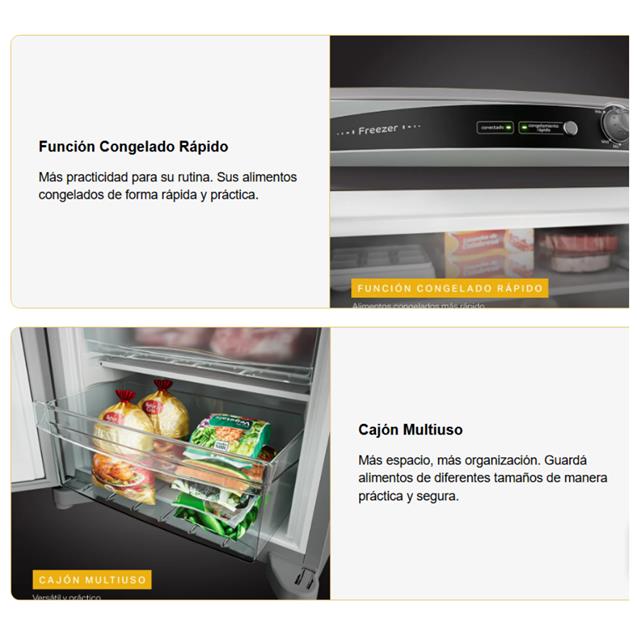 Freezer Whirlpool Inox (WVU26MK)