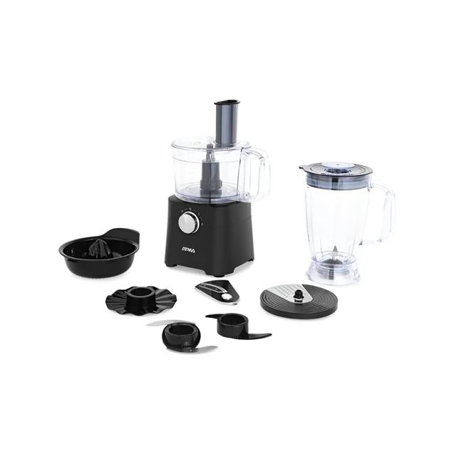 Procesadora Atma C/Vaso 650w Negro (LP8425NAP)