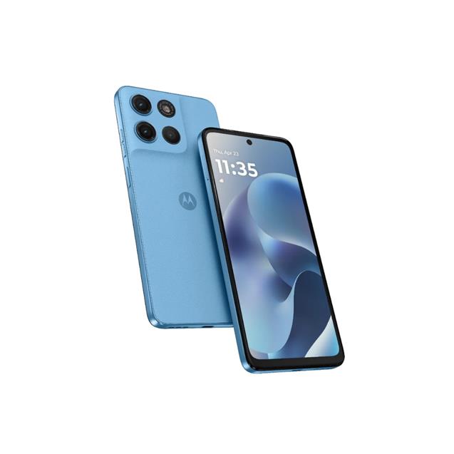 Celular Motorola Moto G17 4GB 256GB 4G Alaskan Blue (PBBJ0016AR)