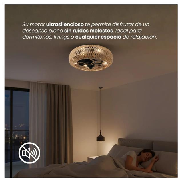 Ventilador De Techo Abon Garden Línea Zentra (AGZ 18 550 – NE)