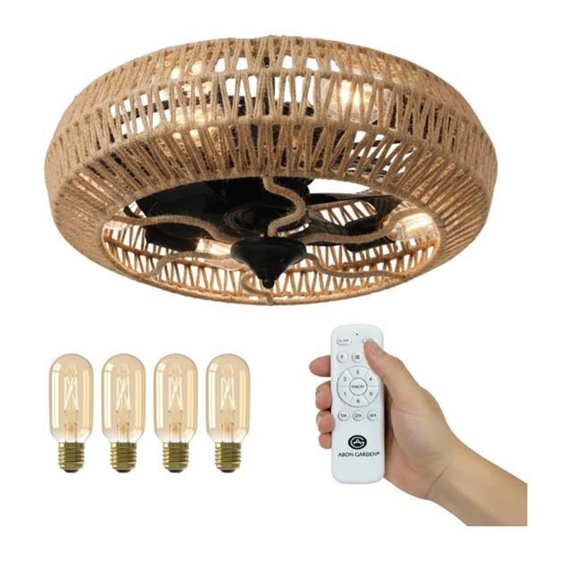 Ventilador De Techo Abon Garden Línea Zentra (AGZ 18 550 – NE)