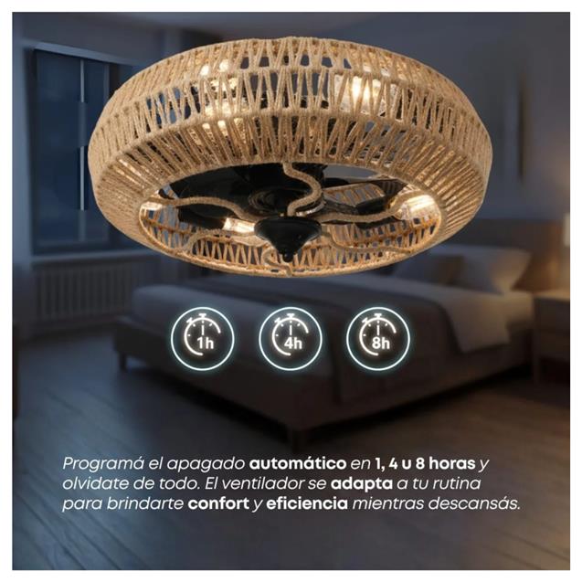 Ventilador De Techo Abon Garden Línea Zentra (AGZ 18 550 – NE)