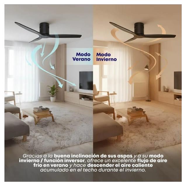 Ventilador De Techo Abon Garden Línea Zentra (AGZ 52 -100 NE)