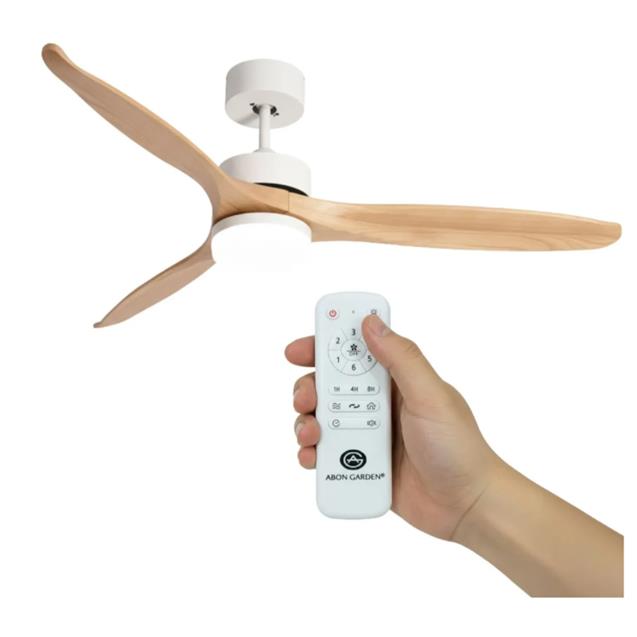 Ventilador De Techo Abon Garden Línea Zentra (AGZ 52 110 - BL CL)