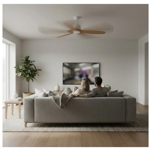 Ventilador De Techo Abon Garden Línea Zentra (AGZ 52 110 - BL CL)