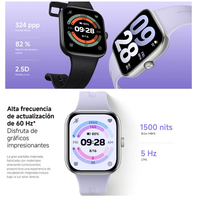 Smartwatch Xiaomi Watch5 Silver (BHR9381GL)