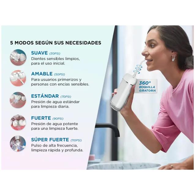 Irrigador Bucal Gadnic Wm3 Telescópico (WATER013)