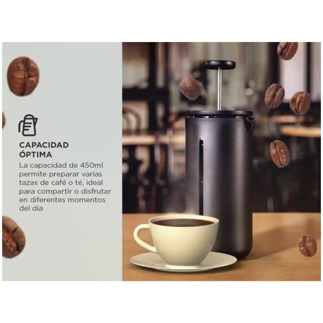 Cafetera Prensa Francesa Gadnic Timemore 450 Ml (TIMEMO03)