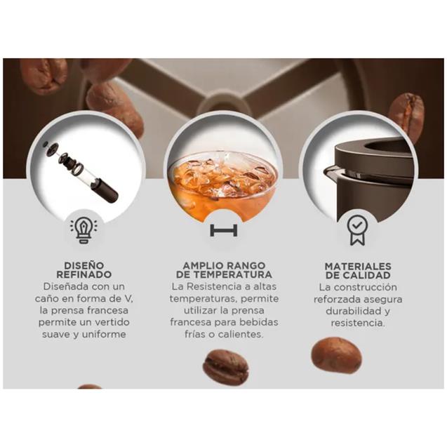 Cafetera Prensa Francesa Gadnic Timemore 450 Ml (TIMEMO03)