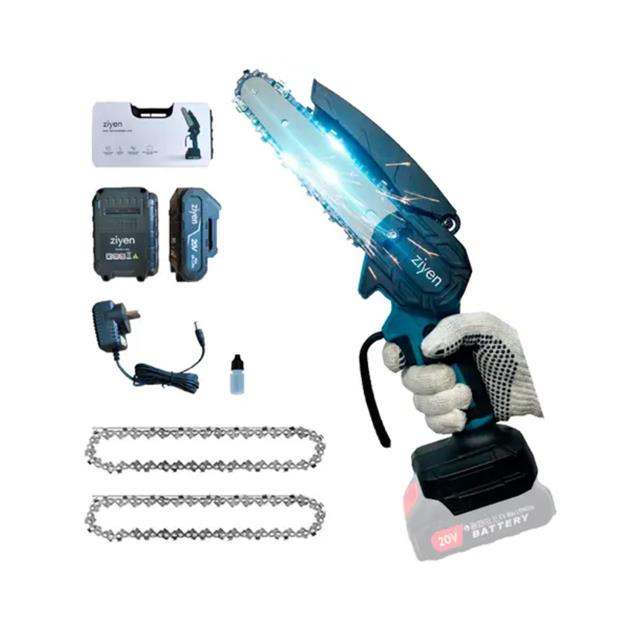 Mini Motosierra Gadnic Ziyen 2 Cadenas/ 2 Bat 20v 1.5ah Estuche (SIER0008)
