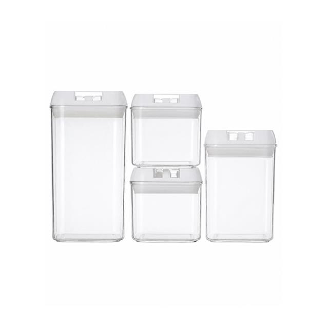 Set 4 Contenedores Gadnic Cocina Cierre Hermético (FRASKIT2)